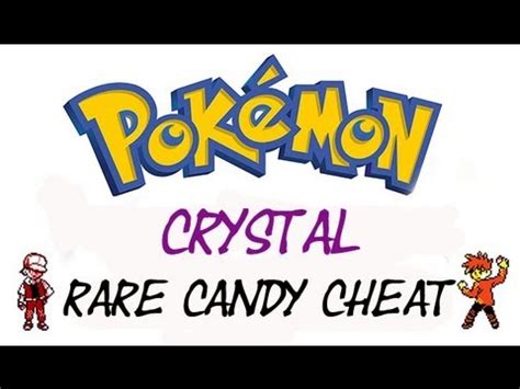 pokemon crystal gameshark|pokemon crystal rare candy gameshark.